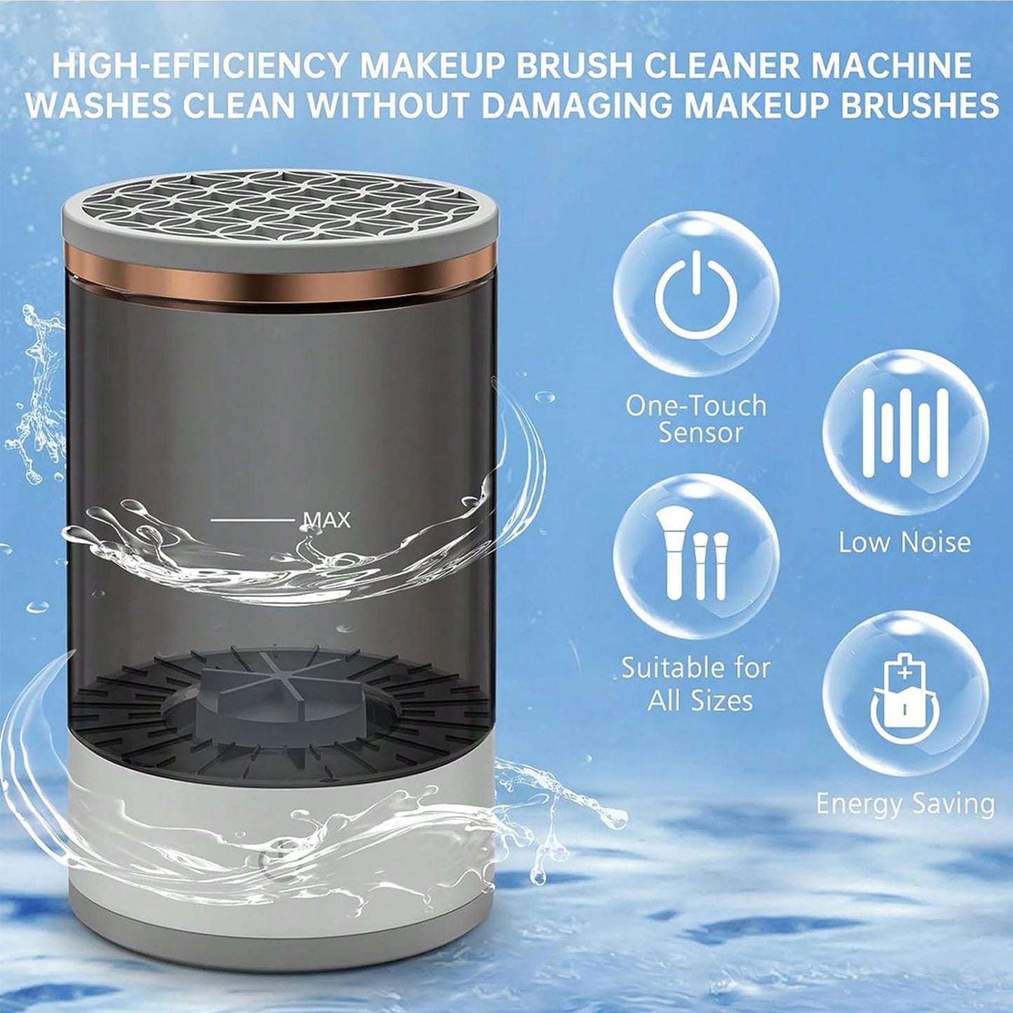 Portable Makeup Brush Cleaner