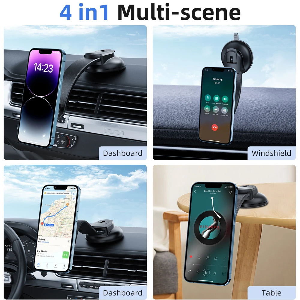 Magnetic Car Phone Mount 360°