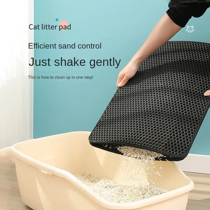 🔥LIMITED-TIME OFFER: 49% DISCOUNT) Anti-Skid Cat Litter Mat - Grab Yours Now!