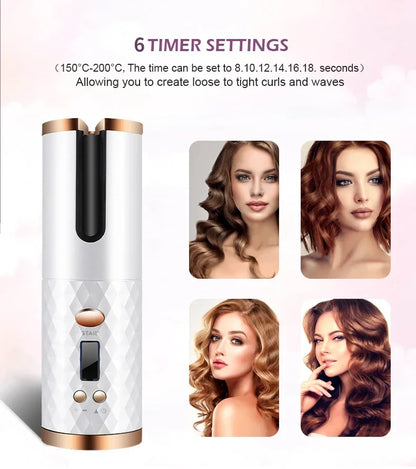 AUTOMATIC HAIR CURLER