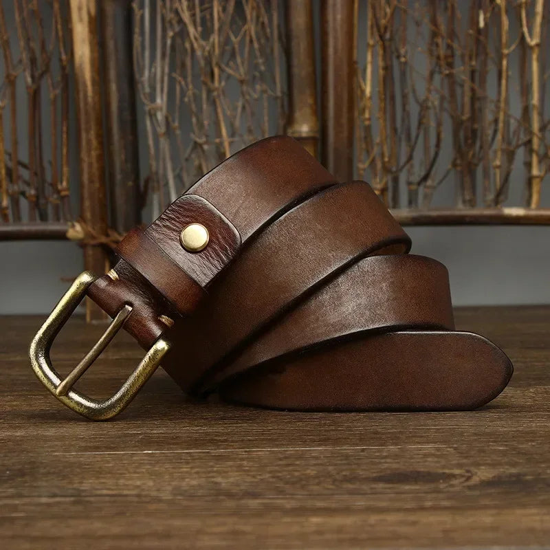 Genuine Leather Belt Men