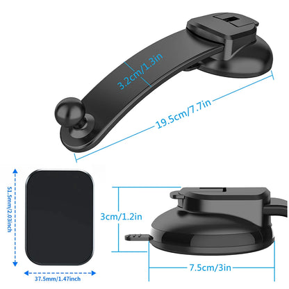 Magnetic Car Phone Mount 360°